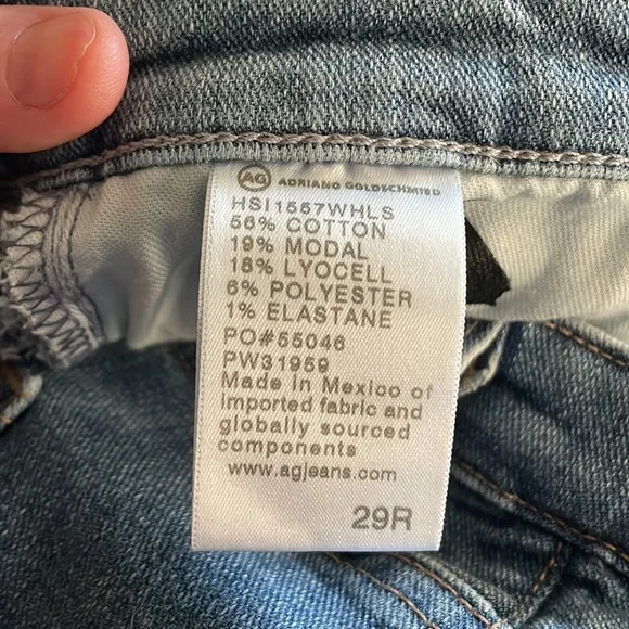 AG Jeans Denim 29 Prima crop - Picture 10 of 10